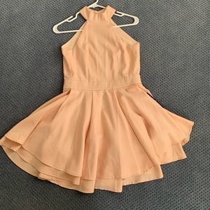 Lulus Swing High Neck Open Back Dress Size XSmall